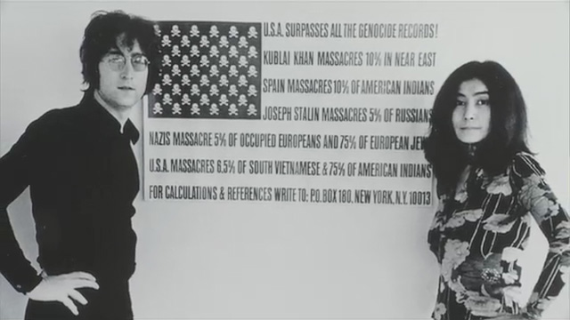 John and Yoko at George Maciunas exhibit